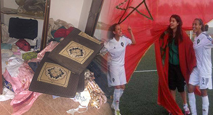 سرقة تطال منزل عائلة لاعبة المنتخب المغربي النسوي نبيلة بلغنو بتزطوطين سرقة تطال منزل عائلة لاعبة المنتخب المغربي النسوي نبيلة بلغنو بتزطوطين