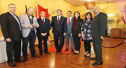 القنصلية العامة للمملكة المغربية بفرانكفورت تحتفل بذكرى عيد العرش المجيد القنصلية العامة للمملكة المغربية بفرانكفورت تحتفل بذكرى عيد العرش المجيد