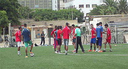 فتح الناظور يبدأ تداريبه للموسم الجديد على إيقاع جدي مرتفع فتح الناظور يبدأ تداريبه للموسم الجديد على إيقاع جدي مرتفع