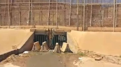 حكومة مليلية تحتج على "الواد الحار" القادم من بني انصار