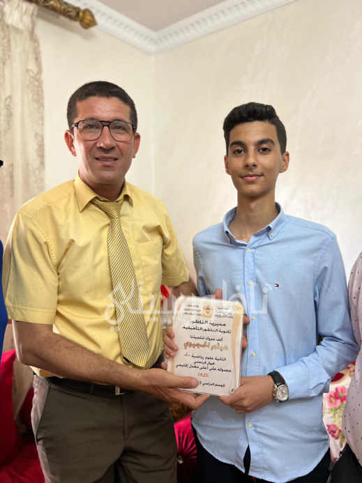 19.25 هو أعلى معدل في امتحانات البكالوريا بالناظور 19.25 هو أعلى معدل في امتحانات البكالوريا بالناظور