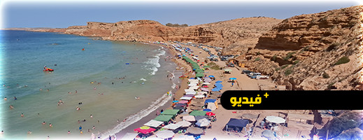 إقبال كبير من المصطافين على شاطئ سيدي البشير إقبال كبير من المصطافين على شاطئ سيدي البشير