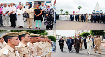عمالة الناظور تُحيي حفلا رسميا بمناسبة ذكرى ثورة الملك والشعب عمالة الناظور تُحيي حفلا رسميا بمناسبة ذكرى ثورة الملك والشعب