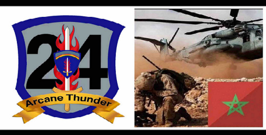 الرعد الغامض.. مناورات عسكرية تجمع المغرب وألمانيا والولايات المتحدة بتراب المملكة الرعد الغامض.. مناورات عسكرية تجمع المغرب وألمانيا والولايات المتحدة بتراب المملكة