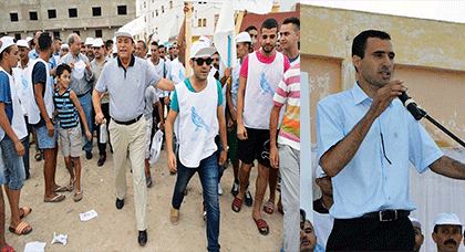 تجمع خطابي حاشد لعبد القادر سلامة ومحمادي توحتوح ببوعرك للمطالبة بالتصويت على الحمامة تجمع خطابي حاشد لعبد القادر سلامة ومحمادي توحتوح ببوعرك للمطالبة بالتصويت على الحمامة