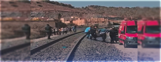 مأساة.. قطار يدهس خمسينا بأزغنغان ويرديه قتيلا مأساة.. قطار يدهس خمسينا بأزغنغان ويرديه قتيلا