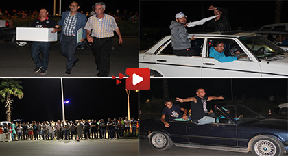 أنصار حزب الأصالة والمعاصرة يحتفلون بتحقيق الرتبة الأولى ببلدية الناظور أنصار حزب الأصالة والمعاصرة يحتفلون بتحقيق الرتبة الأولى ببلدية الناظور