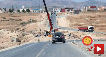 بطء وتيرة أشغال الطريق الرابطة بين زايو وسلوان تخلف إستياء لدى مستعملي الطريق بطء وتيرة أشغال الطريق الرابطة بين زايو وسلوان تخلف إستياء لدى مستعملي الطريق