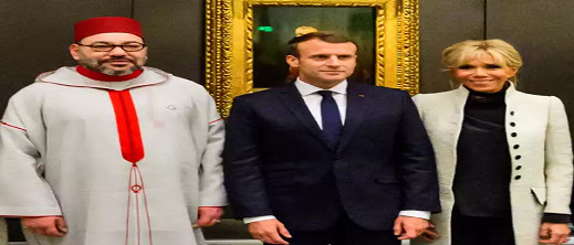 أنباء عن اجتماع قريب بين الملك محمد السادس وماكرون أنباء عن اجتماع قريب بين الملك محمد السادس وماكرون