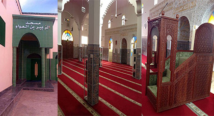 تجديد اللجنة المسيرة لمسجد الزبير بن العوام بأزغنغان