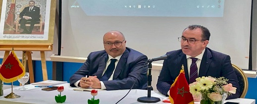 القنصلية العامة للمملكة المغربية بمدينة أمستردام تنظم لقاء تواصلي ناجح القنصلية العامة للمملكة المغربية بمدينة أمستردام تنظم لقاء تواصلي ناجح