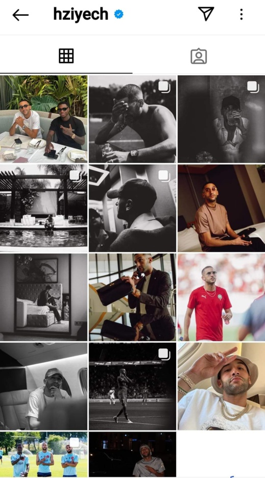 زياش يحذف صوره مع المنتخب المغربي زياش يحذف صوره مع المنتخب المغربي