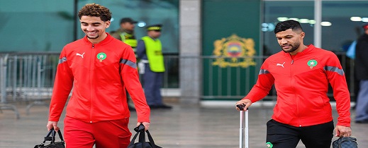 بعثة المنتخب الوطني تحل بمدينة وجدة تأهبا لمباراة ليسوتو بعثة المنتخب الوطني تحل بمدينة وجدة تأهبا لمباراة ليسوتو