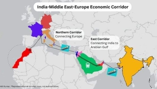دفعة لاستقبال الاستثمارت .. ميناء الناظور غرب المتوسط ينضم إلى الممر الاقتصادي IMEC دفعة لاستقبال الاستثمارت .. ميناء الناظور غرب المتوسط ينضم إلى الممر الاقتصادي IMEC