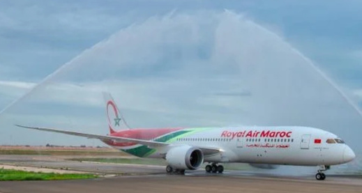 الخطوط الملكية المغربية تستلم طائرتها العاشرة من طراز بوينغ 787-9 دريملاينر الخطوط الملكية المغربية تستلم طائرتها العاشرة من طراز بوينغ 787-9 دريملاينر