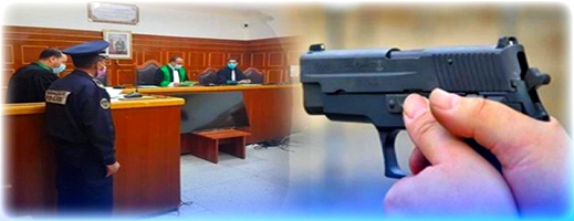 يتابع بتهمة محاولة القتل العمد.. تأجيل محاكمة مفتش شرطة أطلق أربع رصاصات على مقدم ومخزني يتابع بتهمة محاولة القتل العمد.. تأجيل محاكمة مفتش شرطة أطلق أربع رصاصات على مقدم ومخزني