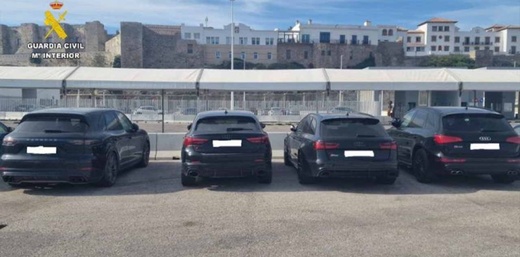 الحرس المدني بإسبانيا يفشل تهريب 93 سيارة مسروقة إلى المغرب الحرس المدني بإسبانيا يفشل تهريب 93 سيارة مسروقة إلى المغرب