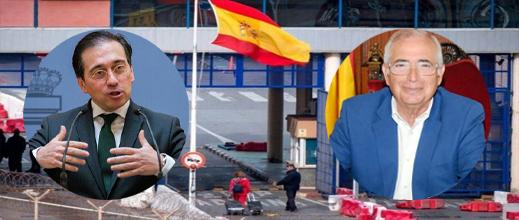 هذه تفاصيل مكالمة هاتفية بين حاكم مليلية ووزير الخارجية الإسباني حول فتح المعبر التجاري ببني انصار هذه تفاصيل مكالمة هاتفية بين حاكم مليلية ووزير الخارجية الإسباني حول فتح المعبر التجاري ببني انصار