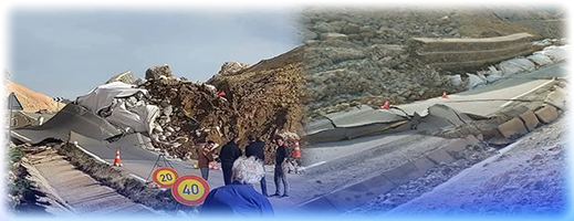 وزارة التجهيز تضع حلولا مؤقتة للمسافرين بعد انقطاع الطريق الوطنية رقم 16 وزارة التجهيز تضع حلولا مؤقتة للمسافرين بعد انقطاع الطريق الوطنية رقم 16