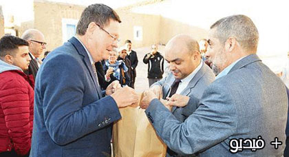 السفير البلجيكي يزور جماعة أفسو ويقف على مشروع ساهمت فيه الجالية السفير البلجيكي يزور جماعة أفسو ويقف على مشروع ساهمت فيه الجالية