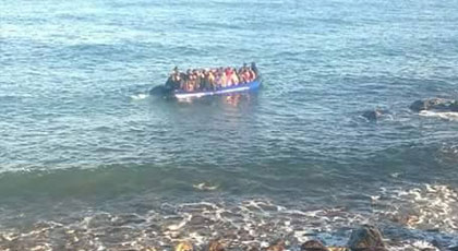 بحرية مالقا أنقذت 41 مهاجرا سريا بينهم أطفال ونساء ابحروا من سواحل الحسيمة‎