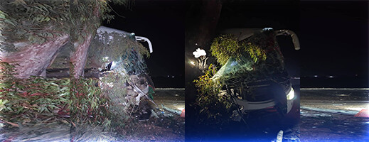 حادث سير مروع يسفر عن وفاة سيدة وإصابة 18 شخصا حادث سير مروع يسفر عن وفاة سيدة وإصابة 18 شخصا