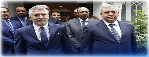 وزير الداخلية الإسباني من مليلية المحتلة: التعاون بين الرباط ومدريد يرتكز على أقصى درجات الثقة وزير الداخلية الإسباني من مليلية المحتلة: التعاون بين الرباط ومدريد يرتكز على أقصى درجات الثقة