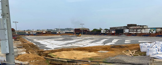 فوزي لقجع يمول أشغال تجديد ملعب لكرة القدم في ليبيريا فوزي لقجع يمول أشغال تجديد ملعب لكرة القدم في ليبيريا