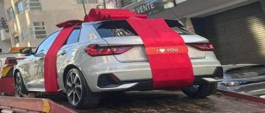 سيارة فاخرة تثير الجدل في المغرب.. هدية عيد الحب أم حملة إشهارية؟ سيارة فاخرة تثير الجدل في المغرب.. هدية عيد الحب أم حملة إشهارية؟