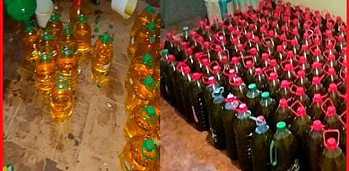 تفكيك شبكة إجرامية لترويج زيوت مغشوشة باستخدام مواد كيميائية تفكيك شبكة إجرامية لترويج زيوت مغشوشة باستخدام مواد كيميائية