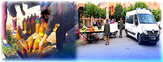 أمن ازغنغان يوقف بائعاً متجولاً يشتبه في بيعه لزيت زيتون مغشوشة أمن ازغنغان يوقف بائعاً متجولاً يشتبه في بيعه لزيت زيتون مغشوشة