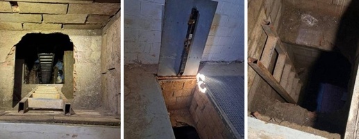 اكتشاف نفق سري يستعمل في تهريب المخدرات الى سبتة اكتشاف نفق سري يستعمل في تهريب المخدرات الى سبتة