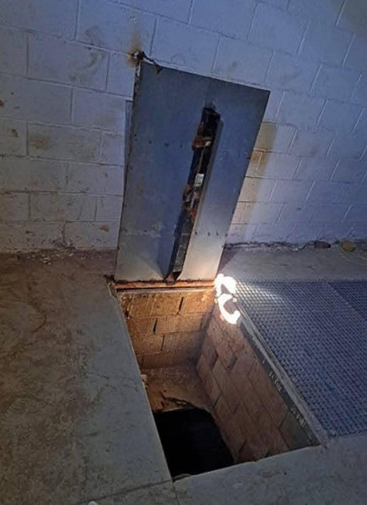 اكتشاف نفق سري يستعمل في تهريب المخدرات الى سبتة اكتشاف نفق سري يستعمل في تهريب المخدرات الى سبتة