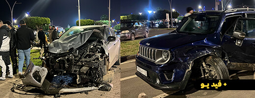 خسائر مادية جسيمة في حادثة سير خطيرة بالناظور 