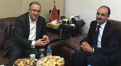 صور.. بعد حوليش عمدة روتردام أحمد بوطالب يلتقي عامل إقليم الناظور صور.. بعد حوليش عمدة روتردام أحمد بوطالب يلتقي عامل إقليم الناظور
