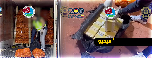 كانت بحوزتهم حوالي طن من الكوكايين.. تفكيك شبكة دولية لتهريب المخدرات بإسبانيا كانت بحوزتهم حوالي طن من الكوكايين.. تفكيك شبكة دولية لتهريب المخدرات بإسبانيا