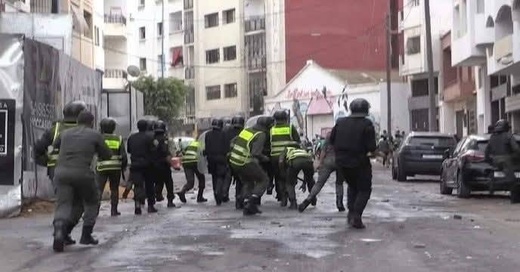 تطورات محاكمة المتهمين في أحداث شغب زايو بعد مباراة نهضة بركان تطورات محاكمة المتهمين في أحداث شغب زايو بعد مباراة نهضة بركان