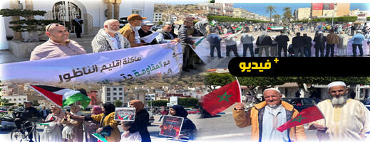 ساكنة الناظور تحيي يوم الأرض بوقفة تضامنية مع فلسطين ساكنة الناظور تحيي يوم الأرض بوقفة تضامنية مع فلسطين