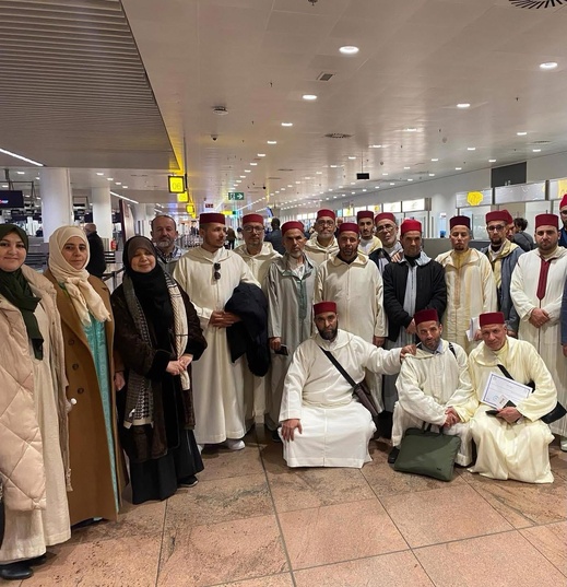 وسط إشادة بأدائها الإيجابي..مؤسسة تجمع مسلمي بلجيكا تودع البعثة المغربية