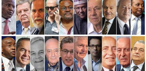 هذه قائمة أغنى رجال المال والأعمال بالمغرب وإفريقيا هذه قائمة أغنى رجال المال والأعمال بالمغرب وإفريقيا