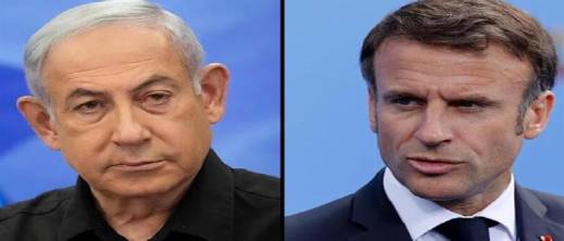 نتنياهو يصعد ضد ماكرون.. "دولة فلسطين تهدد وجودنا ولن نقبل دروسا في الأخلاق نتنياهو يصعد ضد ماكرون.. "دولة فلسطين تهدد وجودنا ولن نقبل دروسا في الأخلاق