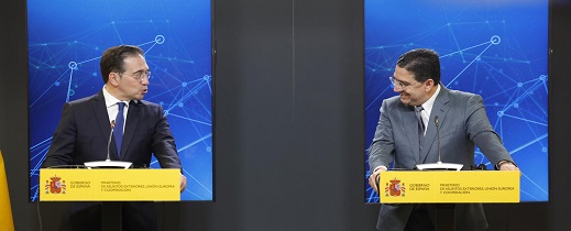 تعزيز الشراكة بين المغرب وإسبانيا محور لقاء ناصر بوريطة بنظيره الإسباني بمدريد تعزيز الشراكة بين المغرب وإسبانيا محور لقاء ناصر بوريطة بنظيره الإسباني بمدريد