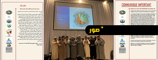 المجلس العلمي ببلجيكا ورابطة الأئمة ومؤسسات أخرى يصدرون بيانا يوضحون فيه مجموعة من المغالطات المجلس العلمي ببلجيكا ورابطة الأئمة ومؤسسات أخرى يصدرون بيانا يوضحون فيه مجموعة من المغالطات