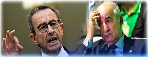 فرنسا تصعد ضد الجزائر.. وزير الداخلية يهدد باستعمال القوة ضد نظام تبون فرنسا تصعد ضد الجزائر.. وزير الداخلية يهدد باستعمال القوة ضد نظام تبون