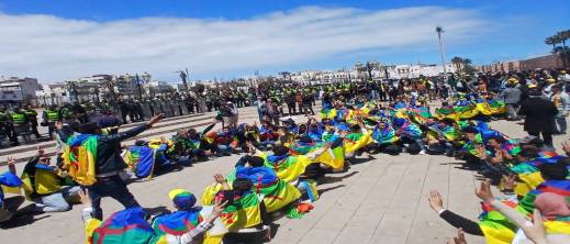 قمع احتجاج أمازيغي يثير سخط الحقوقيين قمع احتجاج أمازيغي يثير سخط الحقوقيين