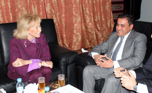 بالصور.. رئيس المجلس الإقليمي يستقبل رئيسة مؤسسة نساء من أجل إفريقيا بالصور.. رئيس المجلس الإقليمي يستقبل رئيسة مؤسسة نساء من أجل إفريقيا