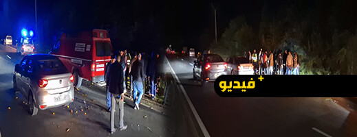 حادثة سير بين بوعرك وأركمان ترسل سائق حادثة سير بين بوعرك وأركمان ترسل سائق