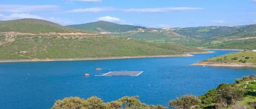 المغرب يطلق أول محطة شمسية عائمة لخفض التبخر المغرب يطلق أول محطة شمسية عائمة لخفض التبخر