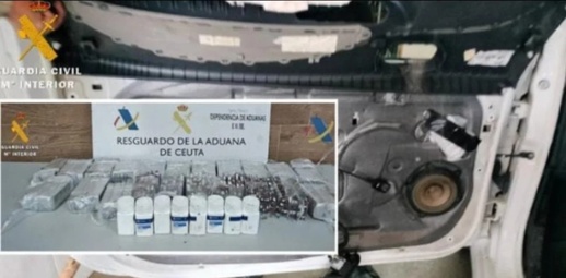 إسبانيا تفشل عملية تهريب شحنة قرقوبي ضخمة نحو المغرب إسبانيا تفشل عملية تهريب شحنة قرقوبي ضخمة نحو المغرب