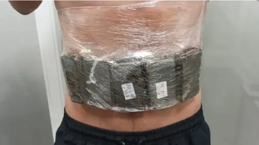 احباط تهريب 58 كيلوغرام من الحشيش بحيلة غريبة احباط تهريب 58 كيلوغرام من الحشيش بحيلة غريبة